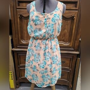 Exhilaration floral spring dress